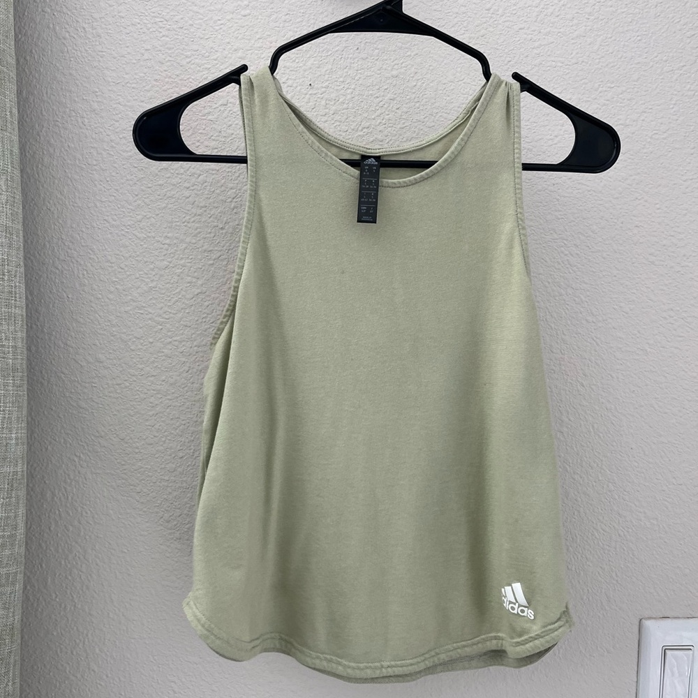 Adidas Pastel Green Tank